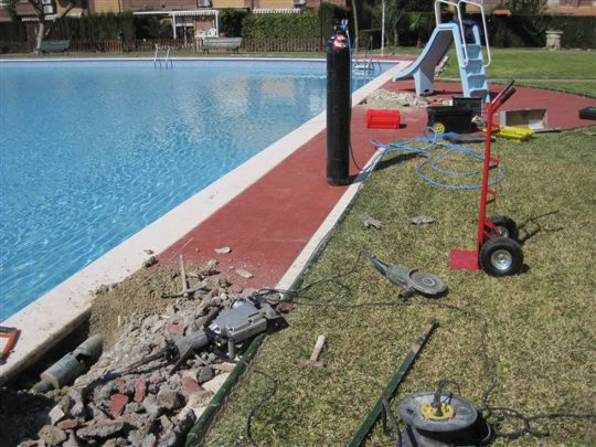 Trabajos fontaner�a subacu�ticos 